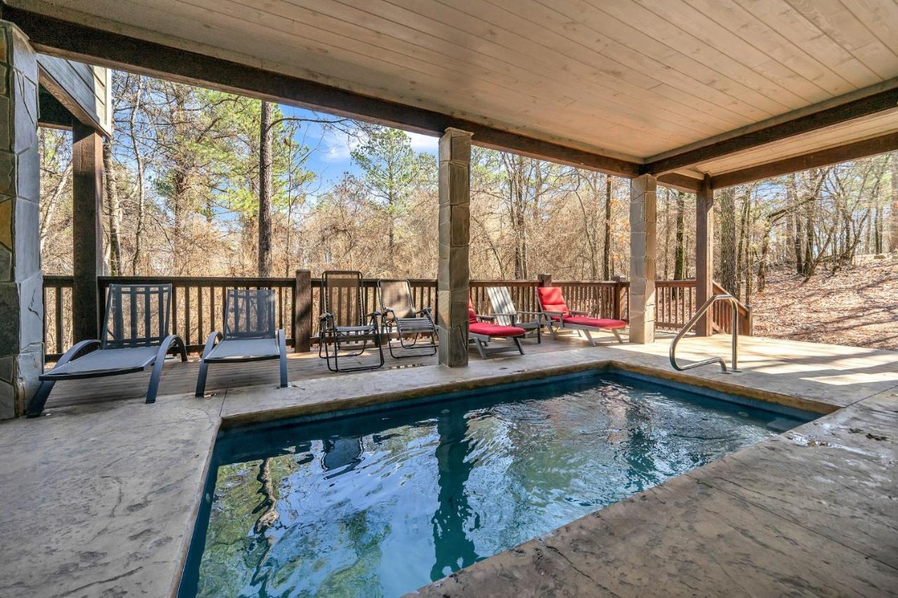 Merlot Mountain - Heated Spa Pool And Hot Tub! Cabin Брокен-Боу Екстер'єр фото